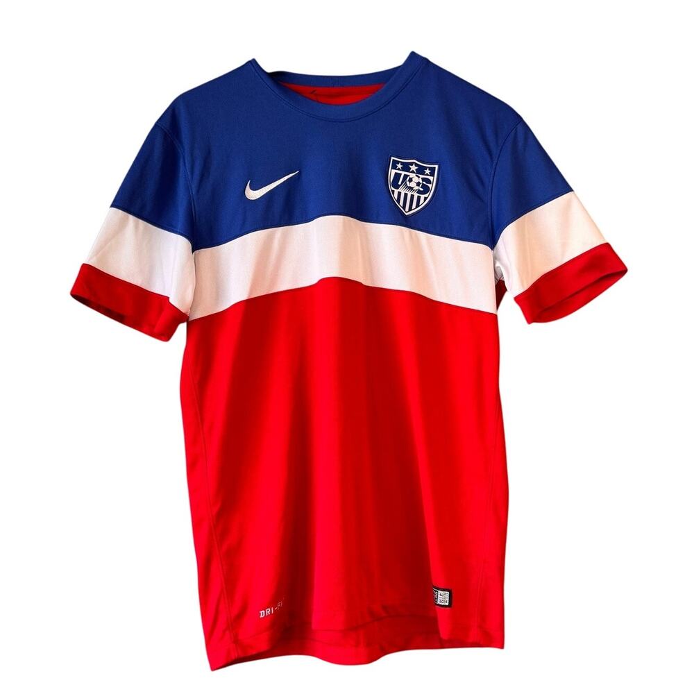 USA Soccer Jersey Away Kit Ice Pop Nike 2014 World Cup United States Size Medium